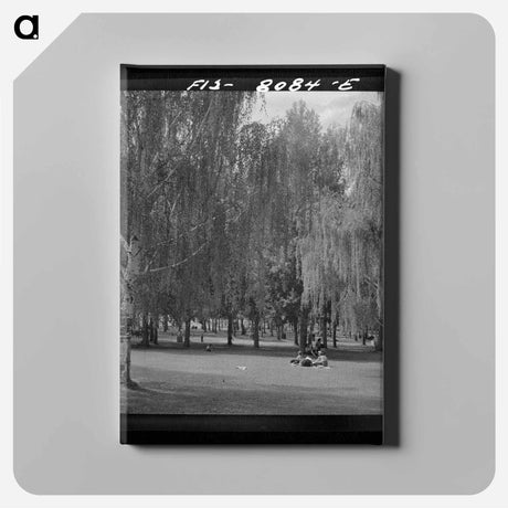 アートパネル-Columbia Gardens
 - ラッセル リー Canvas.