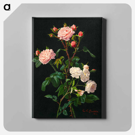 アートパネル-Pink and White Roses
 - ボストン公共図書館 Canvas.