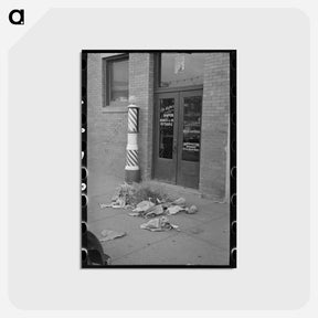 アートポストカード-After a Dust Storm
 - ラッセル リー Postcard.