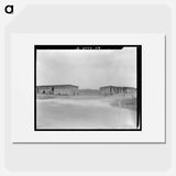 Cotton pickers camp near Robstown, Texas - Dorothea Lange Poster.