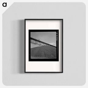 アートポスター-Shasta Dam Gravel Pile
 - ラッセル リー Poster.