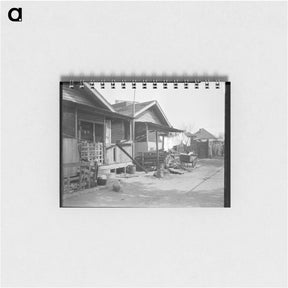 アートメモ帳-Mexican quarter of Los Angeles, California - ドロテア ラング Memo.