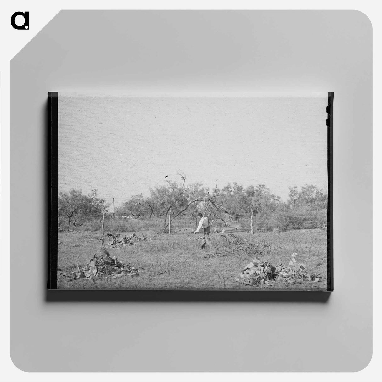 アートパネル-Clearing Land, San Angelo
 - ラッセル リー Canvas.