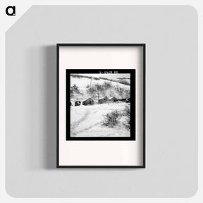 アートポスター-Consumers, near Price, Utah. Housing in Utah coal town. - ドロテア ラング Poster.