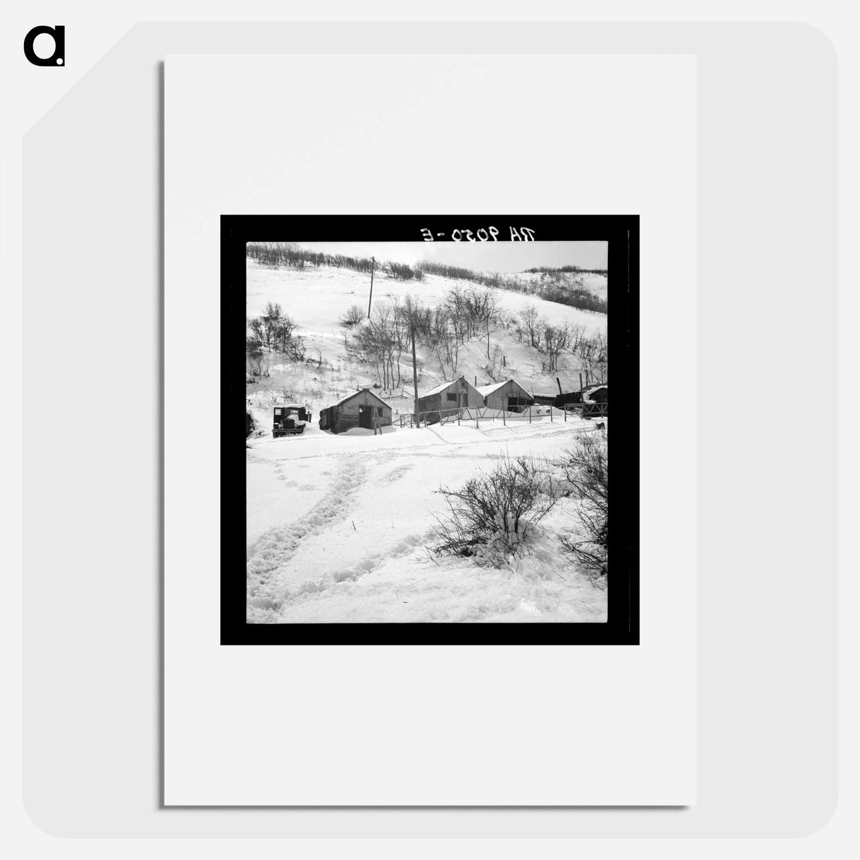 Consumers, near prices, Utah. Housing in Utah coal town. - Dorothea Lange Poster.