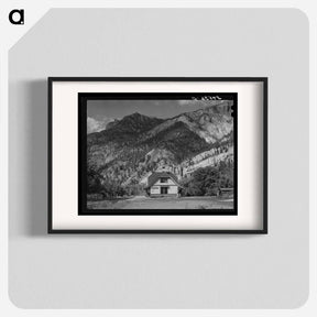 アートポスター-Ouray Railroad Station
 - ラッセル リー Poster.