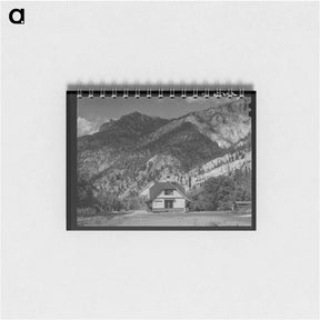 アートメモ帳-Ouray Railroad Station
 - ラッセル リー Memo.