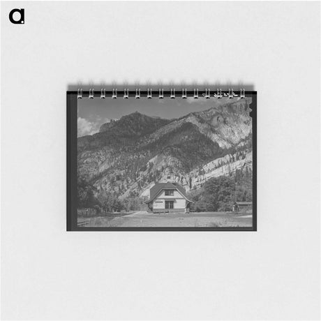 アートメモ帳-Ouray Railroad Station
 - ラッセル リー Memo.