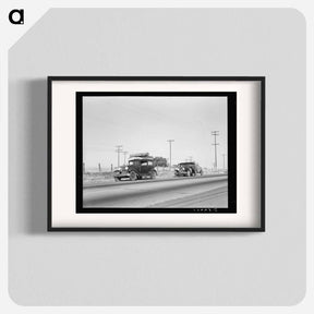 アートポスター-Between Tulare and Fresno - ドロテア ラング Poster.