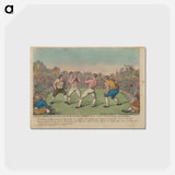 アートポストカード-Dutch Sam vs. Medley
 - ボストン公共図書館 Postcard.