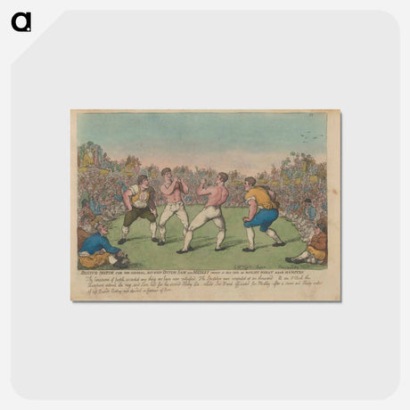 アートポストカード-Dutch Sam vs. Medley
 - ボストン公共図書館 Postcard.