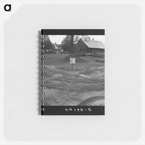 アートメモ帳-Crossroads hamlet after a rain - ドロテア ラング Memo.