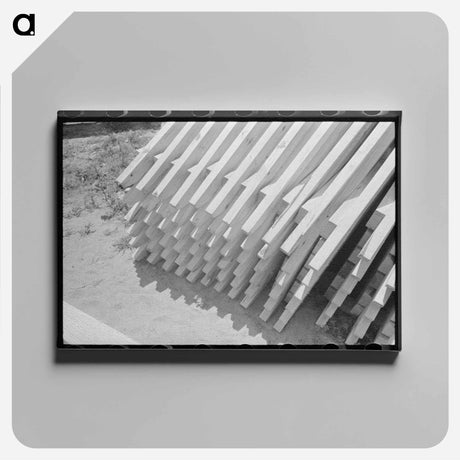 アートパネル-Food Storage Trusses
 - ラッセル リー Canvas.