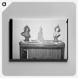 アートパネル-Jim Hardin's Bookcase
 - ラッセル リー Canvas.