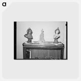 アートポストカード-Jim Hardin's Bookcase
 - ラッセル リー Postcard.