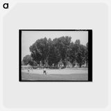 アートポストカード-Vale's Fourth of July Baseball
 - ラッセル リー Postcard.