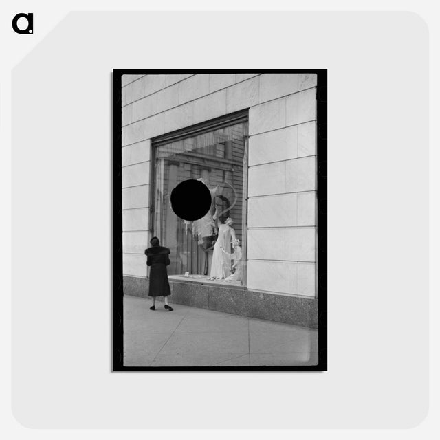 アートポストカード-Surrealistic Window Display
 - ラッセル リー Postcard.