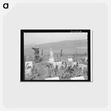 アートポストカード-Cleaning the Cemetery
 - ラッセル リー Postcard.