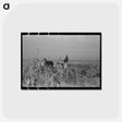 アートポストカード-Husking Corn
 - ラッセル リー Postcard.