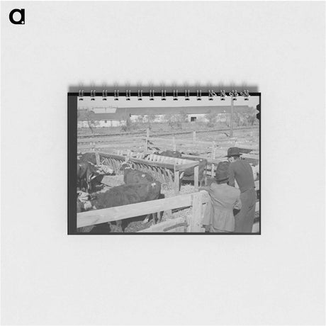 アートメモ帳-Stockyard, San Angelo
 - ラッセル リー Memo.