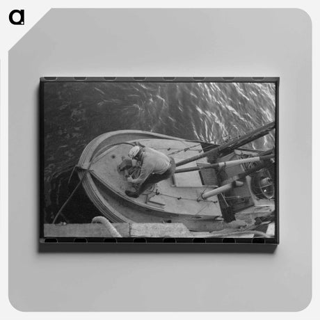 アートパネル-Columbia River Docks, Astoria
 - ラッセル リー Canvas.