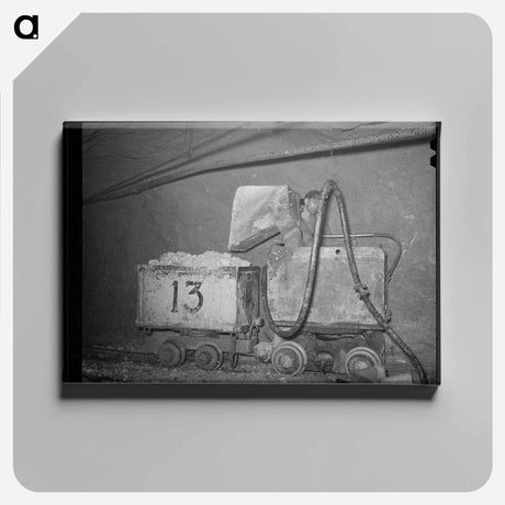 アートパネル-Mogollon Gold Mine
 - ラッセル リー Canvas.