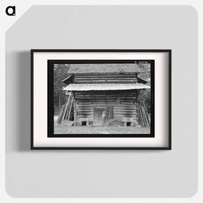 アートポスター-Tobacco barn - ドロテア ラング Poster.