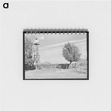 アートメモ帳-Mexican Farm, Hidalgo County
 - ラッセル リー Memo.