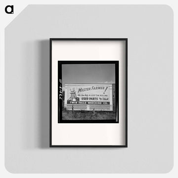 Twin Falls County Sign
 - ラッセル リー Poster.