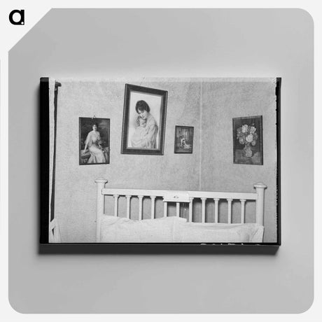 アートパネル-Bolster's Bedroom Corner
 - ラッセル リー Canvas.