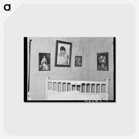 アートポストカード-Bolster's Bedroom Corner
 - ラッセル リー Postcard.