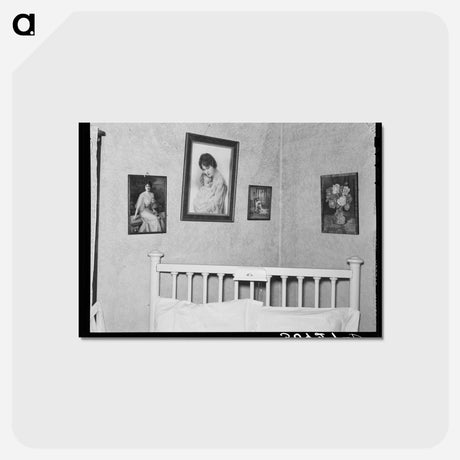 アートポストカード-Bolster's Bedroom Corner
 - ラッセル リー Postcard.