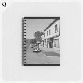 アートメモ帳-Leaving town on U.S. 99 - ドロテア ラング Memo.