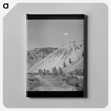 アートパネル-Salmon River Valley
 - ラッセル リー Canvas.
