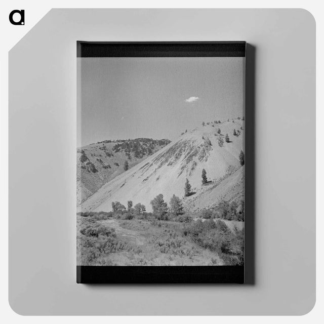 アートパネル-Salmon River Valley
 - ラッセル リー Canvas.