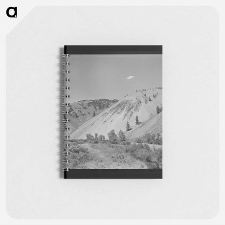アートメモ帳-Salmon River Valley
 - ラッセル リー Memo.