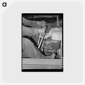 アートポストカード-Caterpillar Levers
 - ラッセル リー Postcard.