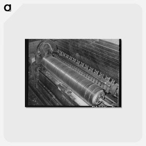 アートポストカード-Steel Milled Roll
 - ラッセル リー Postcard.