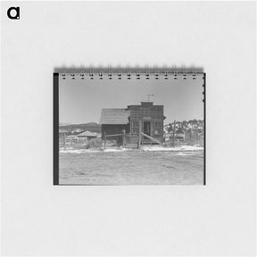 アートメモ帳-Widtsoe post office - ドロテア ラング Memo.
