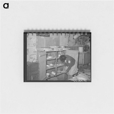 アートメモ帳-Tenant Farmer's Cupboard
 - ラッセル リー Memo.