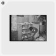 アートポストカード-Tenant Farmer's Cupboard
 - ラッセル リー Postcard.