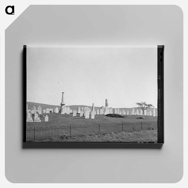 アートパネル-Graveyard along U.S. No. 7 near Arlington, Vermont
 - ラッセル リー Canvas.