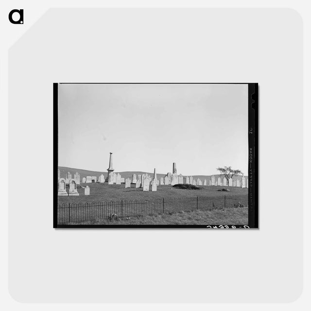 アートポストカード-Graveyard along U.S. No. 7 near Arlington, Vermont
 - ラッセル リー Postcard.