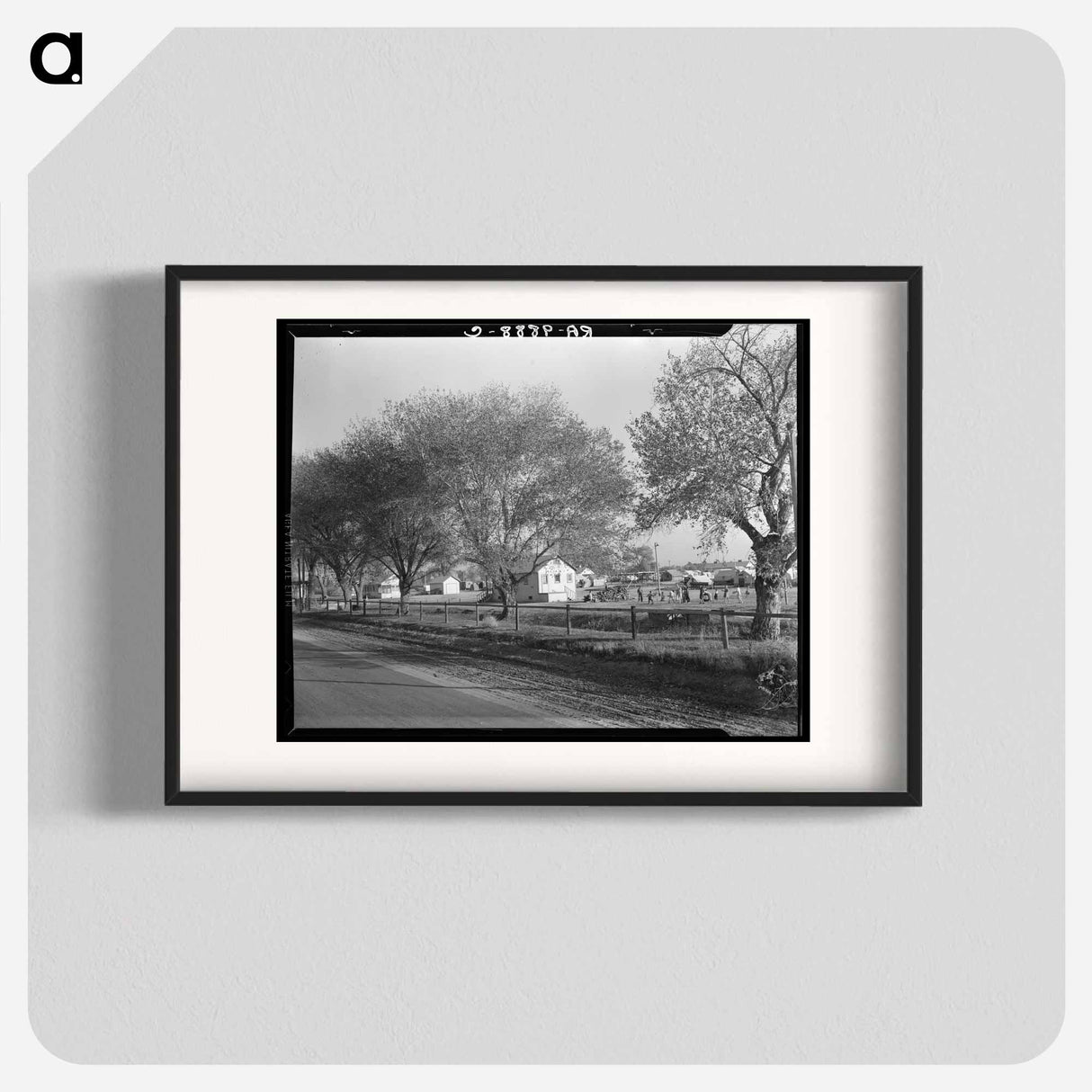 View of Kern migrant camp, California - Dorothea Lange Poster.