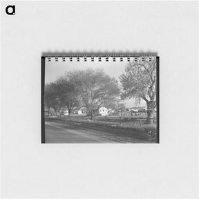 アートメモ帳-View of Kern migrant camp, California - ドロテア ラング Memo.