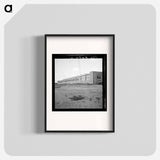 Textile factory built by Work Projects Administration - Dorothea Lange Poster.