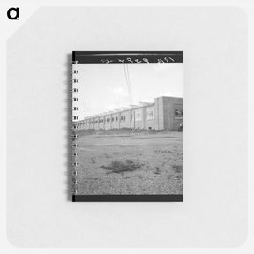 アートメモ帳-Textile factory built by Work Projects Administration - ドロテア ラング Memo.