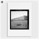 Textile factory built by Work Projects Administration - Dorothea Lange Poster.