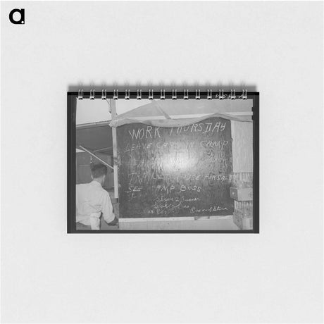 アートメモ帳-Pea Pickers' Camp
 - ラッセル リー Memo.