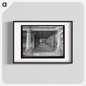アートポスター-Verandah of Plantation House
 - ラッセル リー Poster.